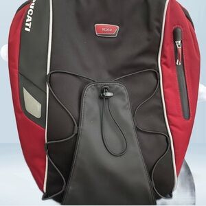 Tumi Red and Black Men's Backpack